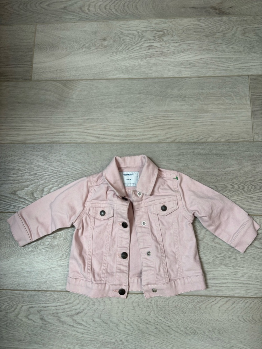Old Navy Light Pink Toddler Jean Jacket